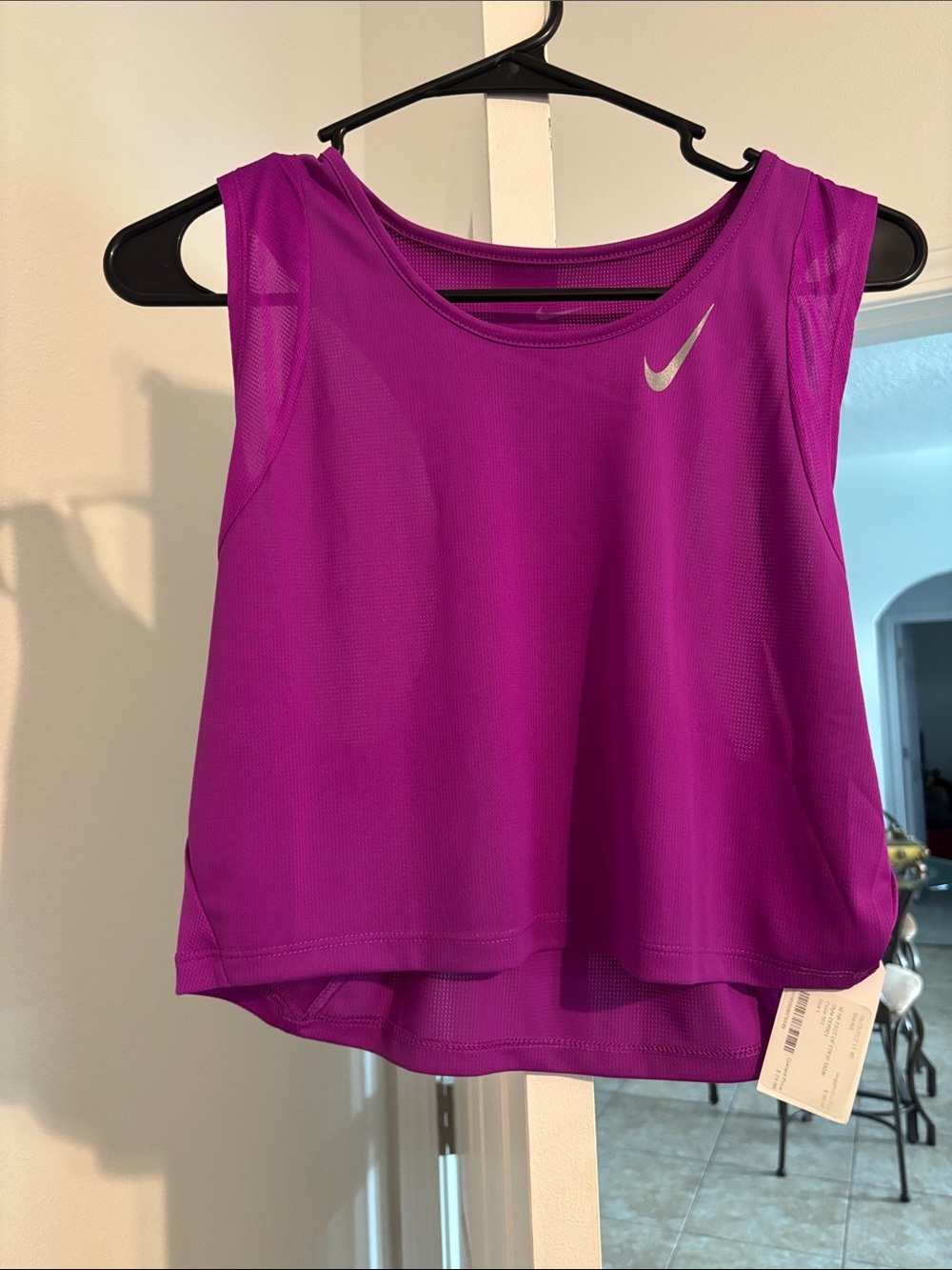 Nike Women's Bright Purple Performance Tank Top